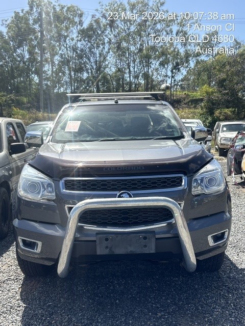 2012 HOLDEN COLORADO DUAL CAB